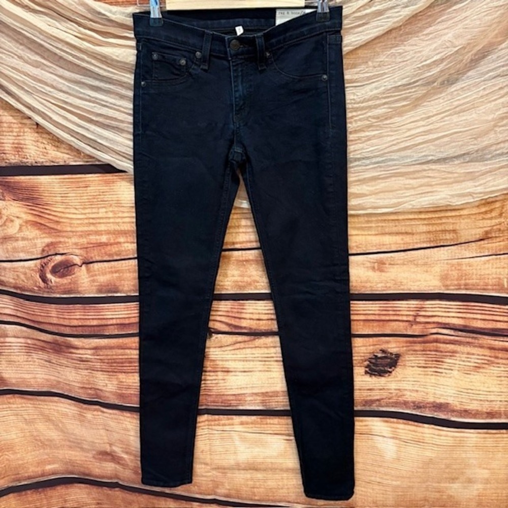 Rag & Bone Women's Blue Skinny Jean Leggings Jeggings Size 25‎